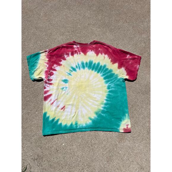 Vtg Y2K Cheech and Chong Unisex Size 2XL TieDye Graphic Short Sleeve Tee Shirt - Picture 6 of 6